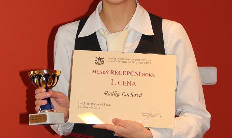 OCENĚNÍ NEJLEPŠÍ MLADÁ RECEPČNÍ ROKU 2013 PUTUJE DO CLARION CONGRESS HOTELU PRAGUE